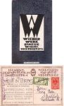 Advertising PC of WW sig Dagobert Peche used 1920