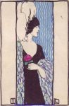 original design of a postcard Maria Likarz ca 1910