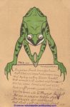 Litho sig Kleukens 1903 with frog