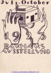 Bauhaus Litho Karte # 6 sig Gerhard Marcks 1923
