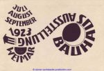 Bauhaus Litho Karte # 16 sig Paul Haberer 1923