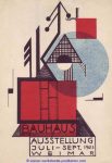 Bauhaus Litho Karte # 9 Rudolph Baschant 1923
