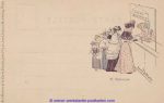 Litho 2nd series &#8222;Les Maitres de la Carte Postale&#8220; ca 1900 sig Detouche