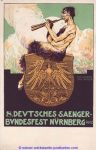 Litho Sängerbundfest Nürnberg 1912