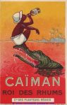 Litho Caiman Rum ca 1915