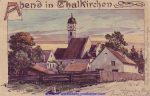 Thalkirchen handgemalt ca 1900 hand drawn