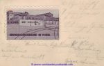 Seidenkarte Reichstagsgebäude Wien 1903 silk PC