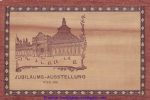 wooden PC Vienna 1898 Holzkarte Wien