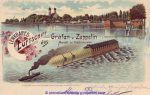 Litho Zeppelin Friedrichshafen 1900