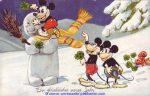 New year greetings ca 1930 Mickey Mouse