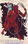 Litho Krampus Devil 1898