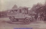 Fotokarte Linienbus Niemes &#8211; Hammer &#8211; Kreisdorf 1915