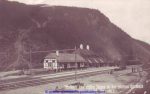 Fotokarte Ehrwald Bahnhof 1912 train station