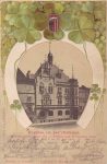Präge Litho Braunau Rathaus 1903