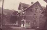 Fotokarte Amerlügen Feldkirch Kurhaus Beck um 1910