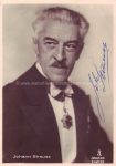 Fotokarte Johann Strauss Autograph 1938