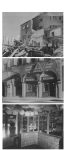 8 Fotos Salzburg, Geschäftslokal Elektro Ausweger Kaigasse 36 um 1920 bis 1958, verschiedene Formate (teils leichte Gebrauchsspuren)