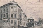 Aussig mit Tramway 1906