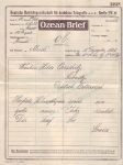 Ozeanbrief vom Dampfer &#8220;Alrich&#8221; 1928