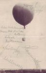 Von der Fahrt des Ballon Wien ll 1905