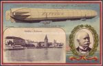 Präge Litho Zeppelin Lindau um 1910