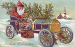 Präge Litho Weihnachten 1910