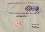 Reko Brief St. Petersburg 1904 nach Wien