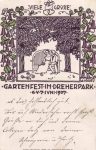 Gartenfest im Dreherpark 1908