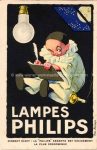 Lampes Philips &#8211; Glühbirnen &#8211; um 1925