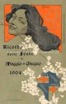 Litho &#8211; Ricordo delle Feste &#8211; Bologna sig Franzoni 1904