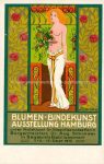 Blumen Bindekunst Ausstellung Hamburg sig Hosmann 1913