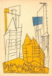 Litho Bauhaus # 1 Lyonel Feininger 1923