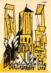 Litho Bauhaus # 2 Lyonel Feininger 1923