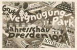 Das Papier Jahresschau &#8211; Dresden &#8211; 1927