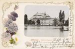 Litho &#8211; Atterssee Schloss Kammer &#8211; 1901