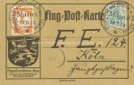 Mainz Flugpost 12.3.1912