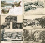 Lot mit mehr als 650 Ansichtskarten Alt Aussee, Bad Aussee, Grundlsee, Mitterndorf und einige moderne AK 1898 bis 1950
