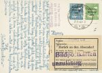 Leipzig 30.8.1948 &#8220;Bildpostkarten unzulässig&#8221;
