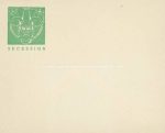 Briefumschlag der Secession 15,6 x 12,3 cm