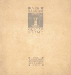 Katalog mit 72 Seiten Secession Ausstellung 1903 (Umschlag am Rücken beschädigt)