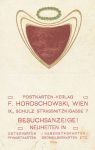 Präge Litho AK Horoschowski Wien um 1900
