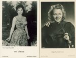 Lot mit ca 70 AK Schauspieler um 1930 bis 1960
