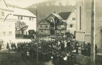 Fotokarte Bezau Glockenweihe 1921