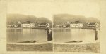 Stereofoto Bregenzer Hafen pub Foto A.O. um 1885