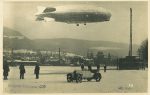 Fotomontage Bregenz Hafen Zeppelin 1920