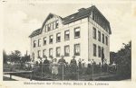 Lustenau Mädchenheim in der Fa Hofer, Bösch &amp; Co um 1910