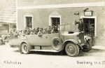 Fotokarte Seeberg Autobus Graz &#8211; Mariazell 1929