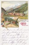 Litho Wald Obersteiermark 1903