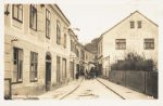 Fotokarte Amstetten Kirchenstrasse um 1930