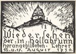 Hollabrunn Lehrertreffen 1930
